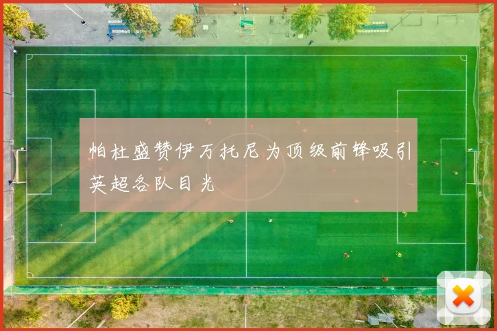 帕杜盛赞伊万托尼为顶级前锋吸引英超各队目光