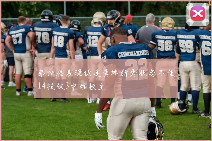 弗拉格表现低迷黄蜂新秀状态不佳14投仅3中难救主